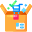 Icon von einer Box